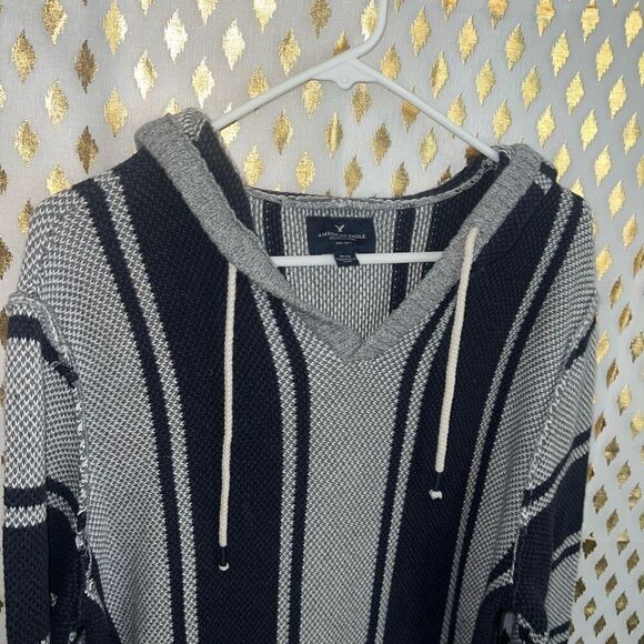 Rasta hoodie grey striped size M - Picture 2 of 3